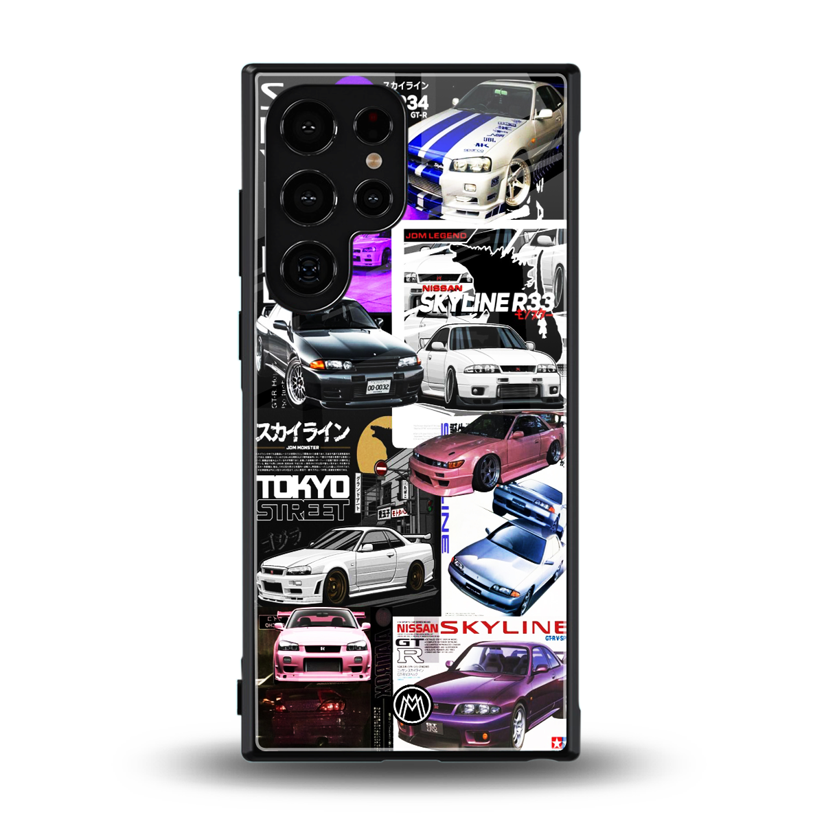 japan core back phone cover | glass case for samsung galaxy s23 ultra