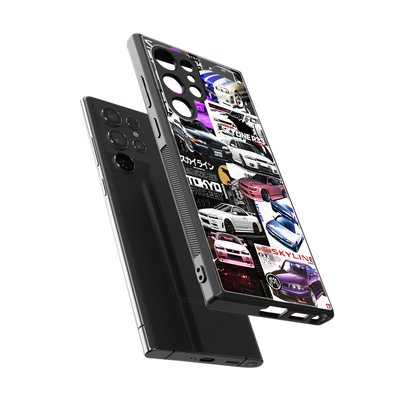 japan core back phone cover | glass case for samsung galaxy s23 ultra