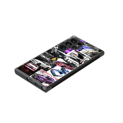 japan core back phone cover | glass case for samsung galaxy s23 ultra