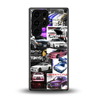 japan core back phone cover | glass case for samsung galaxy s25 ultra