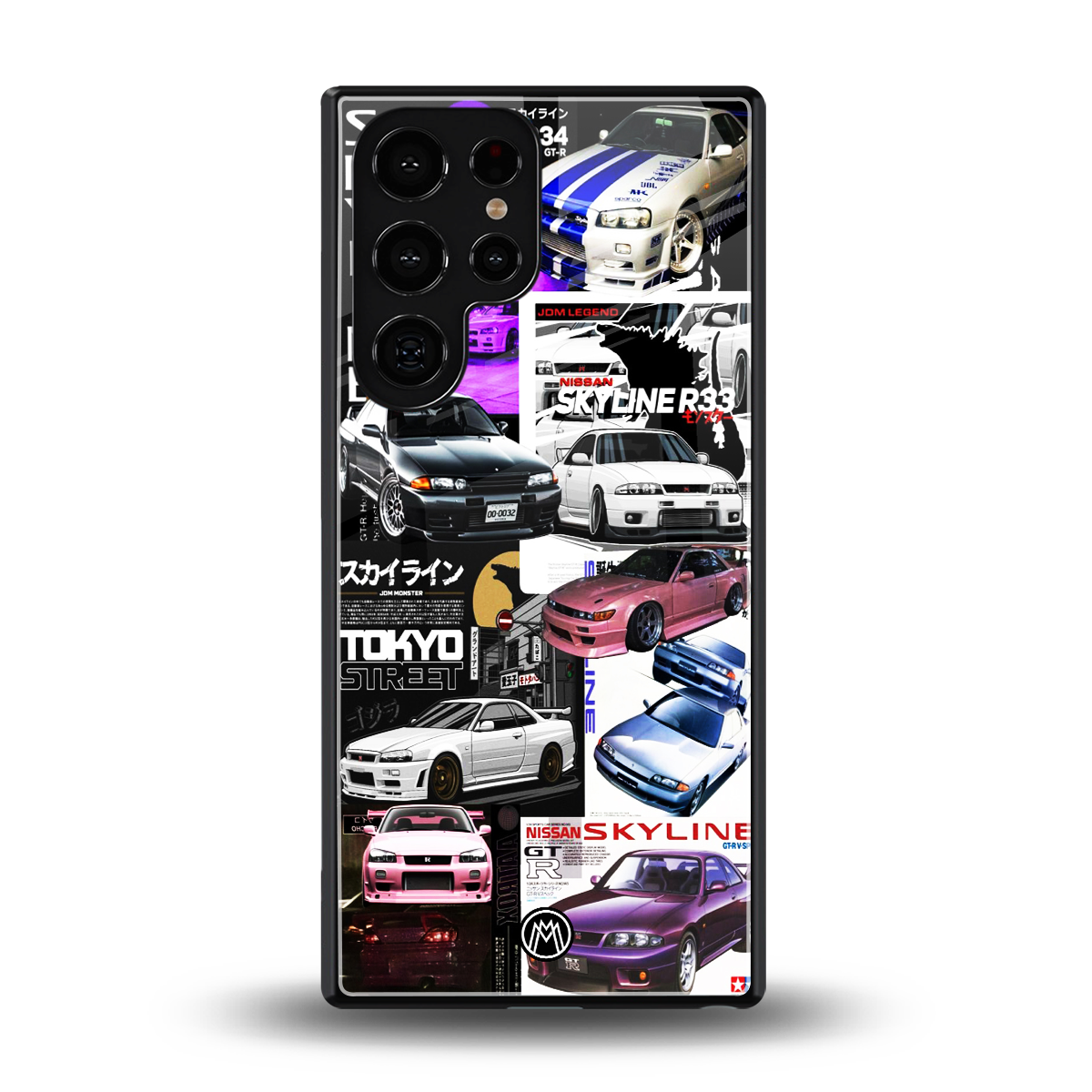 japan core back phone cover | glass case for samsung galaxy s25 ultra