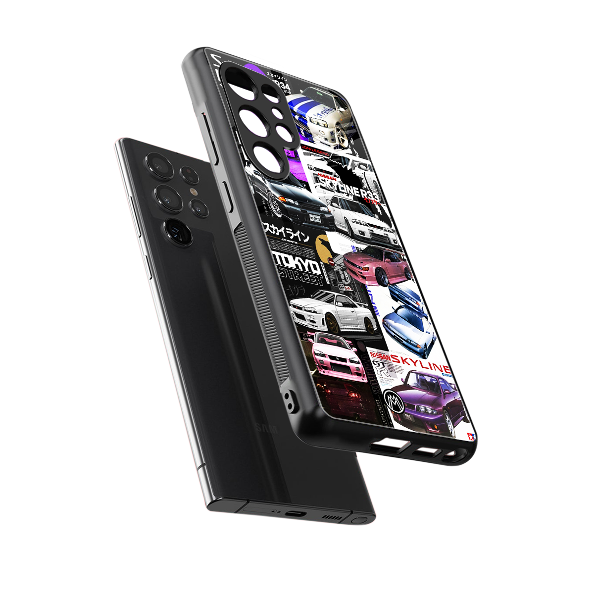 japan core back phone cover | glass case for samsung galaxy s25 ultra