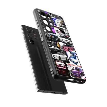 japan core back phone cover | glass case for samsung galaxy s25 ultra