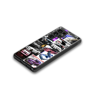 japan core back phone cover | glass case for samsung galaxy s25 ultra