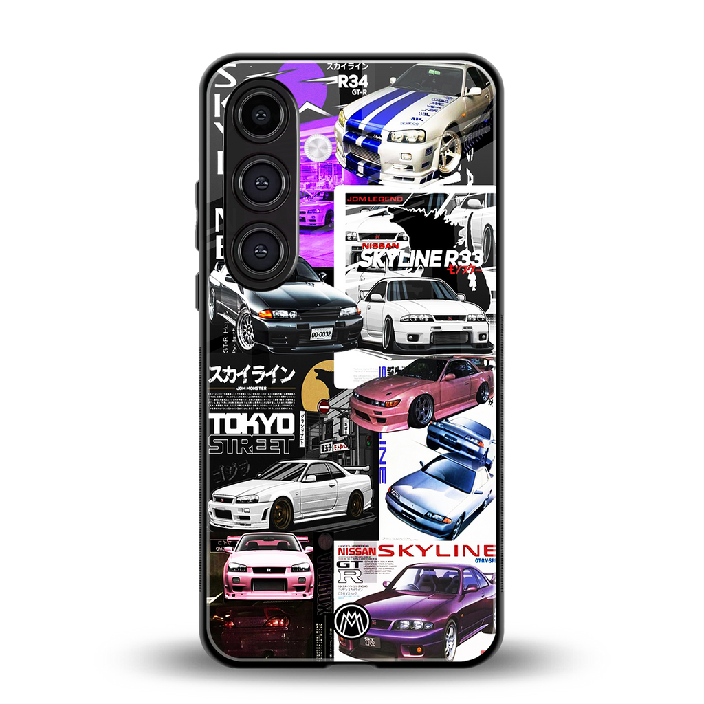 japan core back phone cover | glass case for samsung galaxy s24
