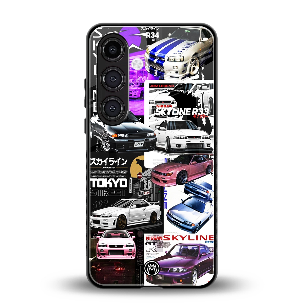 japan core back phone cover | glass case for samsung galaxy s24 plus
