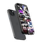 japan core back phone cover | glass case for iphone 15
