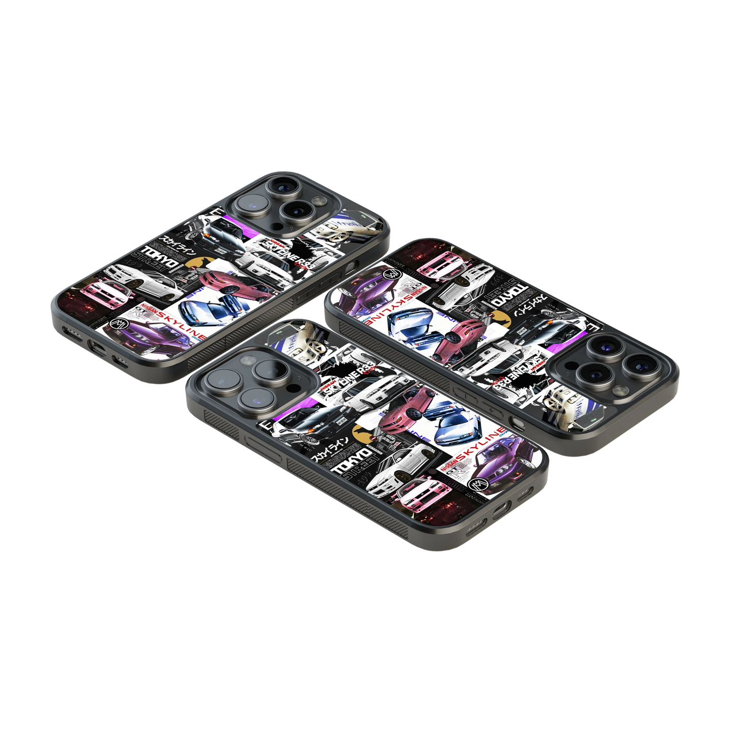 Luxury Glass Back Mobile Cover for iPhone, Samsung Galaxy, OnePlus, Pixel, Redmi & More