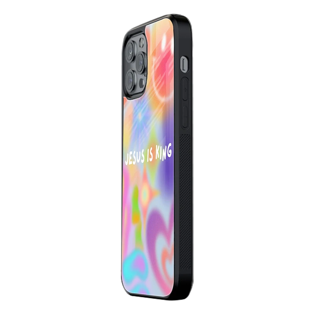 Slim Glass Back Phone Case for Multiple Brands iPhone, Samsung, Redmi, OnePlus, Oppo, Vivo
