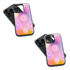 Trendy Glass Back Mobile Case for iPhone, Samsung, Redmi, OnePlus, Google Pixel, Motorola