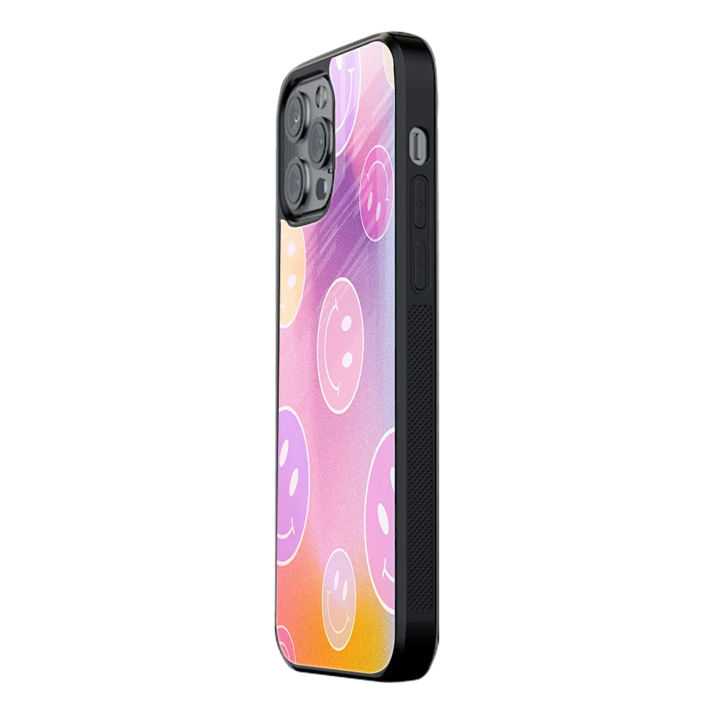 Slim Glass Back Phone Case for Multiple Brands iPhone, Samsung, Redmi, OnePlus, Oppo, Vivo