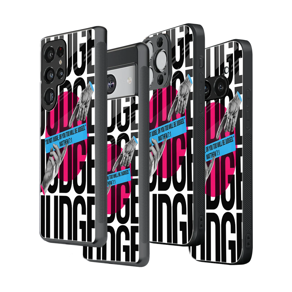 Stylish Glass Back Case for All Smartphones iPhone, Samsung, OnePlus, Pixel, Redmi, Oppo, Vivo, Motorola