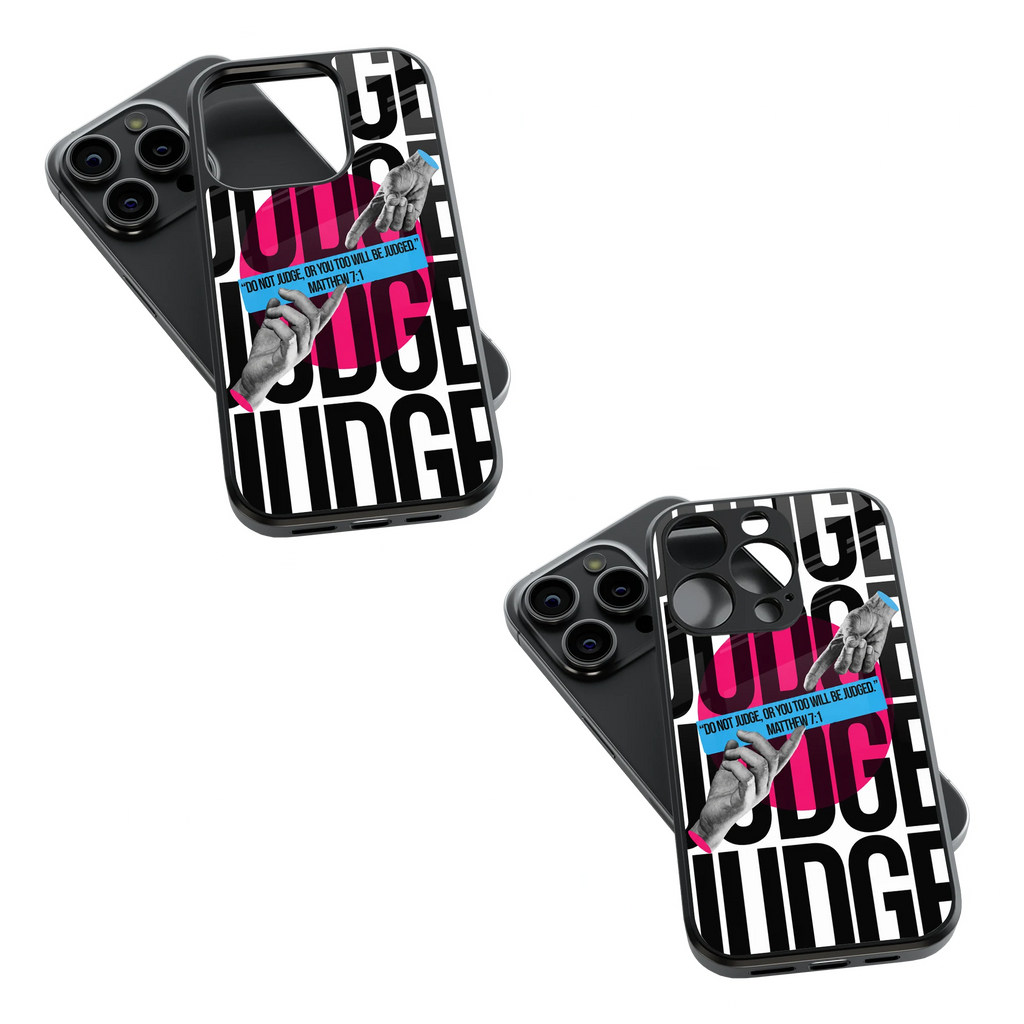Trendy Glass Back Mobile Case for iPhone, Samsung, Redmi, OnePlus, Google Pixel, Motorola
