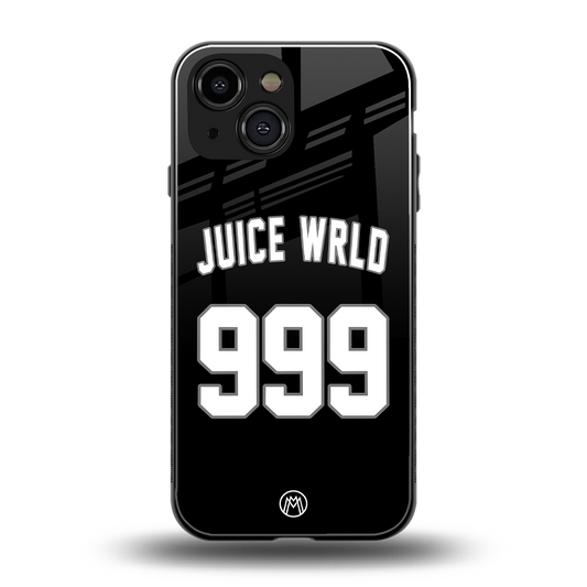 juice wrld 999 back phone cover | glass case for iphone 13 mini