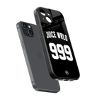 juice wrld 999 back phone cover | glass case for iphone 13 mini