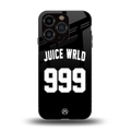 juice wrld 999 back phone cover | glass case for iphone 13 pro