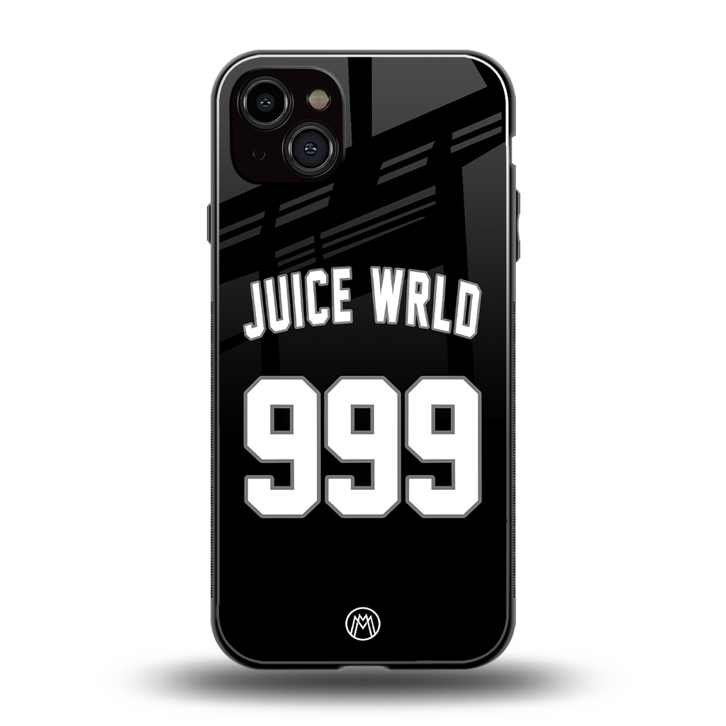 juice wrld 999 back phone cover | glass case for iphone 14 plus