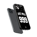 juice wrld 999 back phone cover | glass case for iphone 15 plus