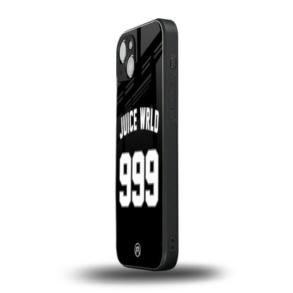 juice wrld 999 back phone cover | glass case for iphone 15 plus