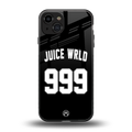 juice wrld 999 back phone cover | glass case for iphone 15