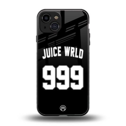 juice wrld 999 back phone cover | glass case for iphone 15