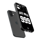 juice wrld 999 back phone cover | glass case for iphone 16 plus