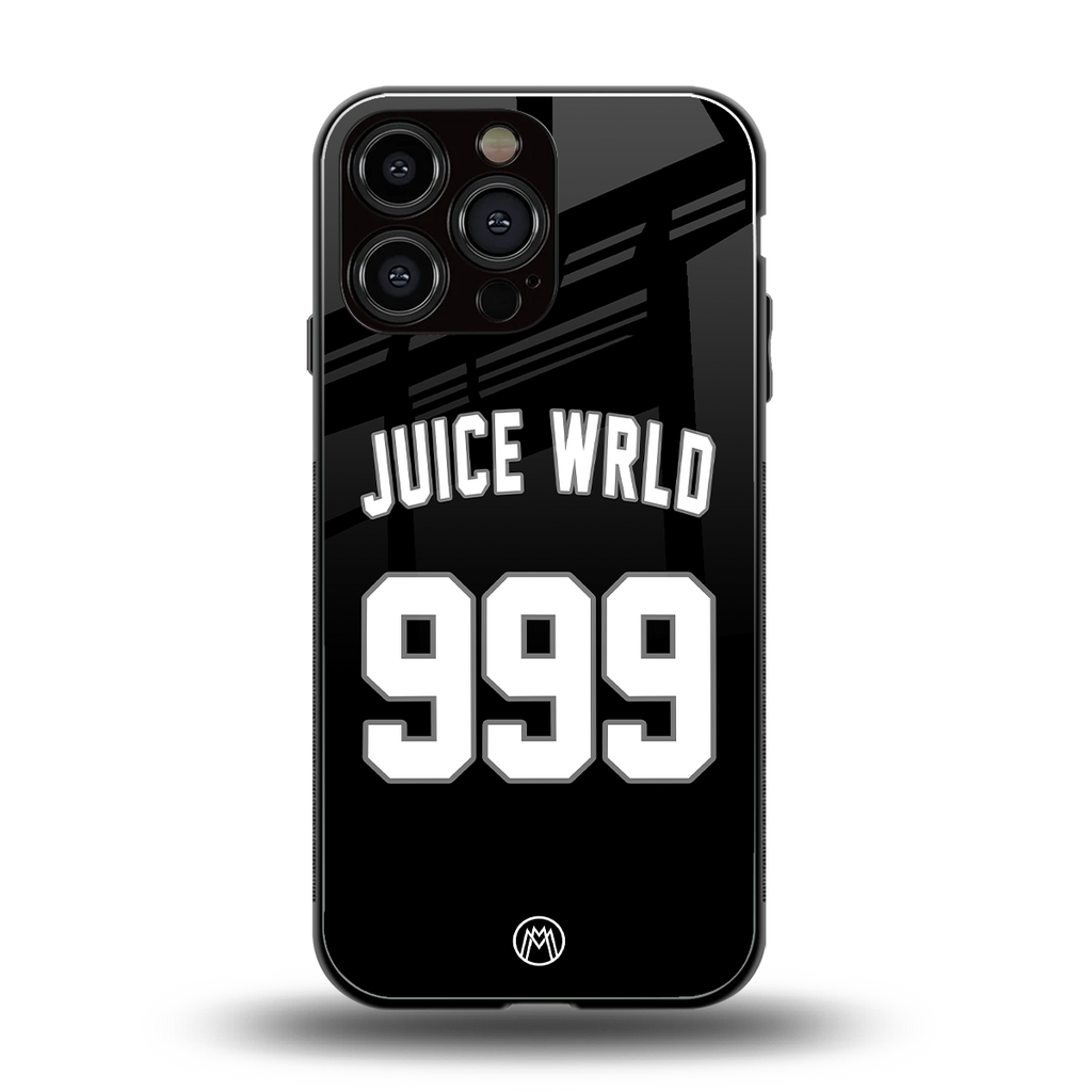 juice wrld 999 back phone cover | glass case for iphone 16 pro max