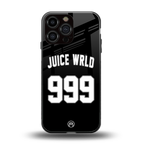 juice wrld 999 back phone cover | glass case for iphone 16 pro max
