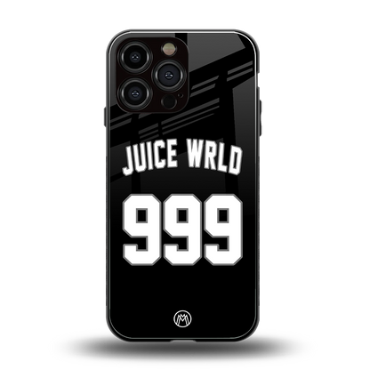 juice wrld 999 back phone cover | glass case for iphone 16 pro max