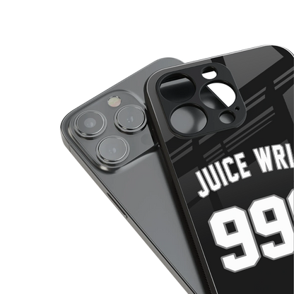 juice wrld 999 back phone cover | glass case for iphone 14