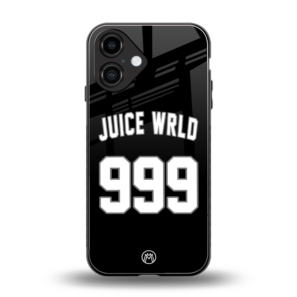 juice wrld 999 back phone cover | glass case for iphone 16