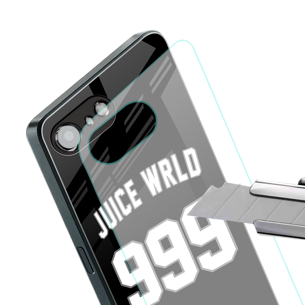 juice wrld 999 back phone cover | glass case for iphone 16e