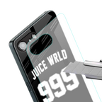 juice wrld 999 back phone cover | glass case for iphone 16e