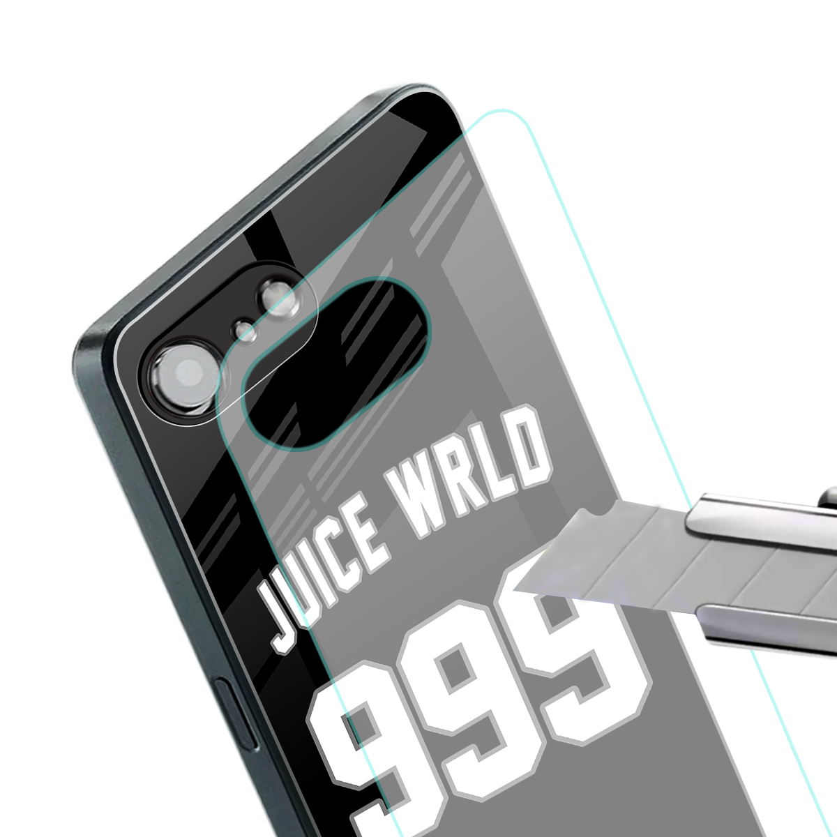juice wrld 999 back phone cover | glass case for iphone 16e