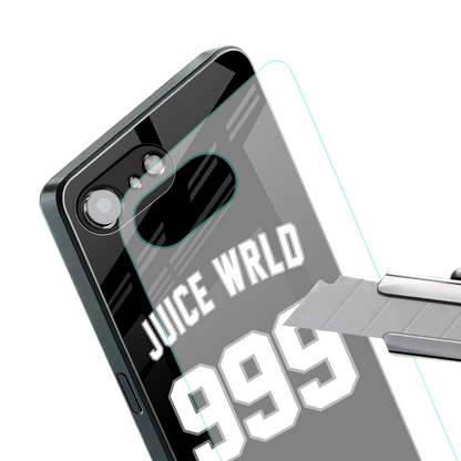 juice wrld 999 back phone cover | glass case for iphone 16e