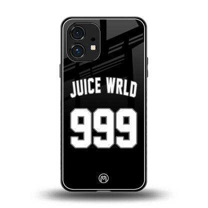 juice wrld 999 back phone cover | glass case for nothing phone 1