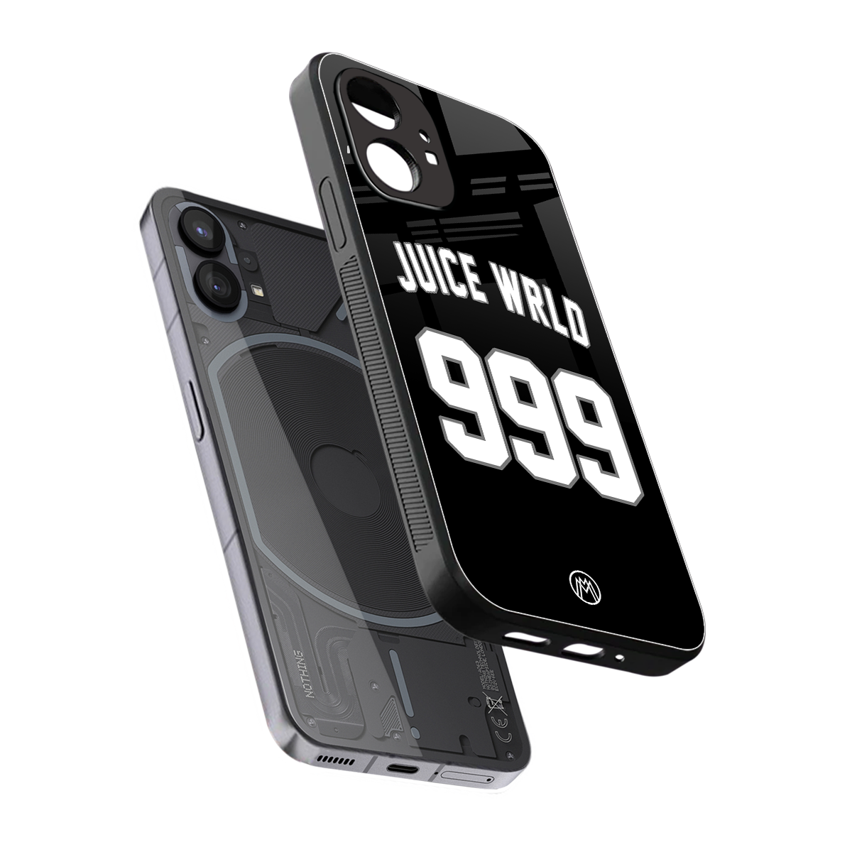 juice wrld 999 back phone cover | glass case for nothing phone 1