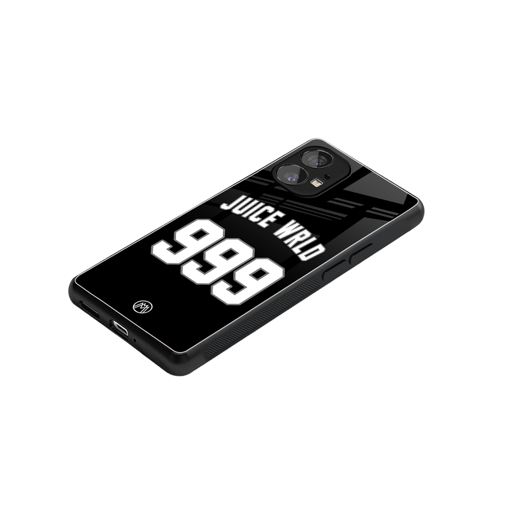 juice wrld 999 back phone cover | glass case for nothing phone 1