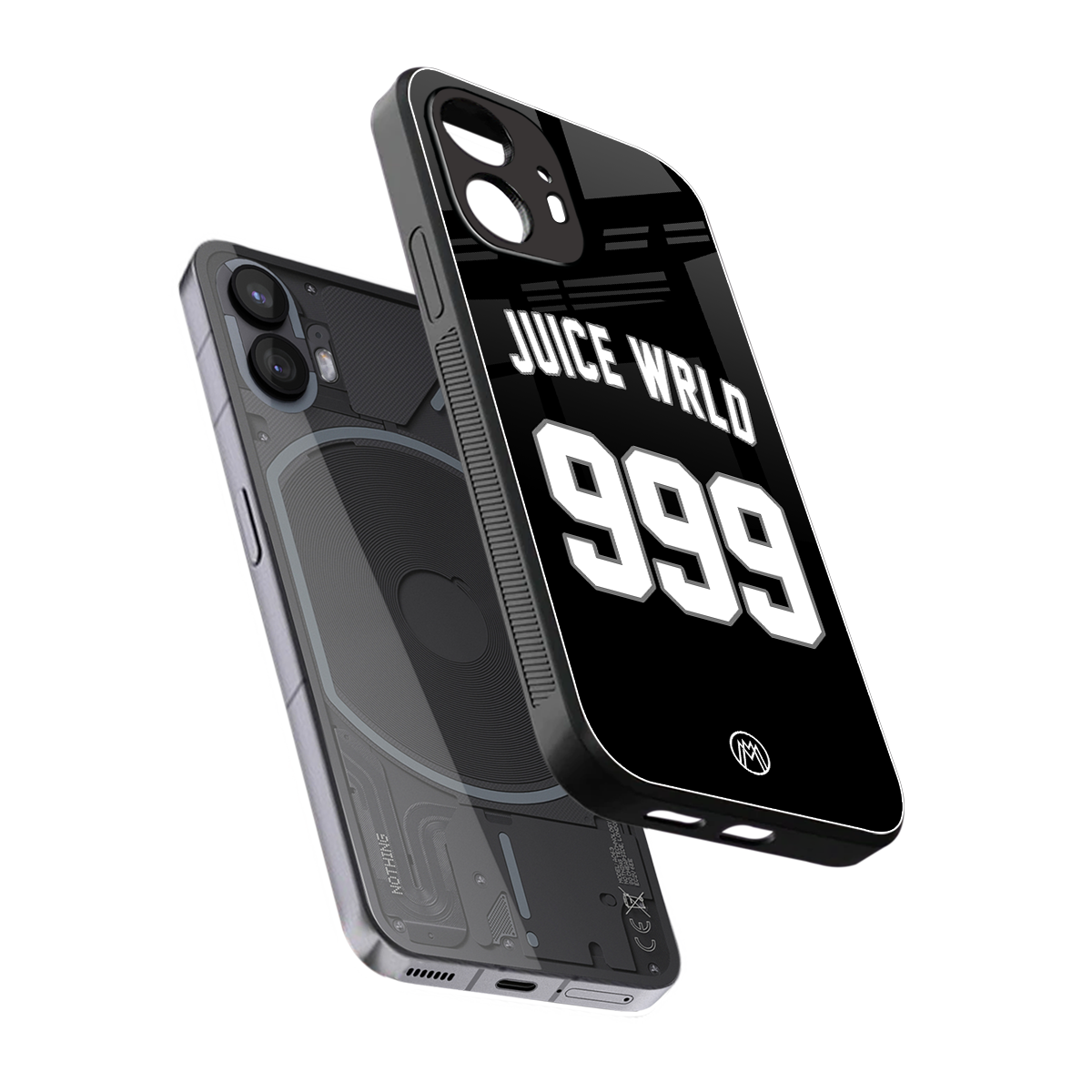 juice wrld 999 back phone cover | glass case for nothing phone 2