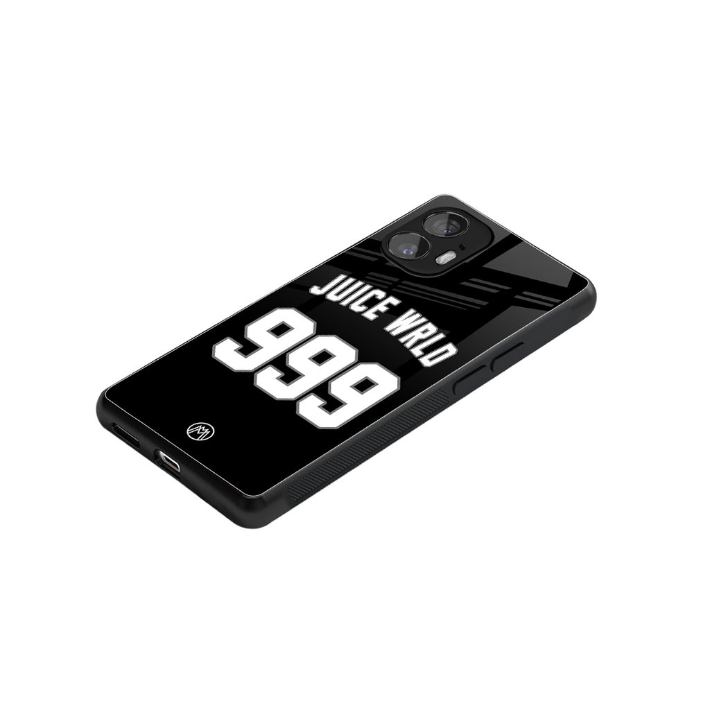 juice wrld 999 back phone cover | glass case for nothing phone 2