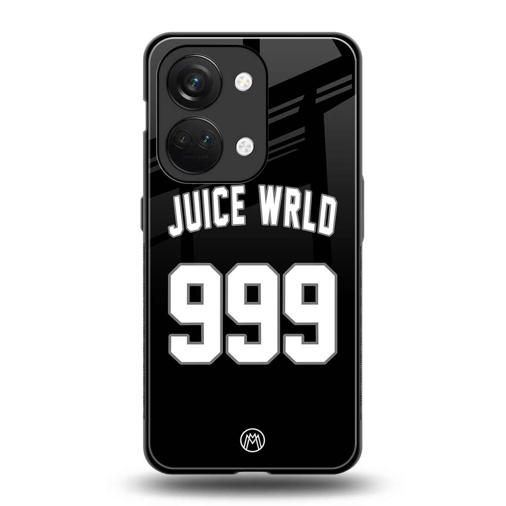 juice wrld 999 back phone cover | glass case for oneplus nord 3