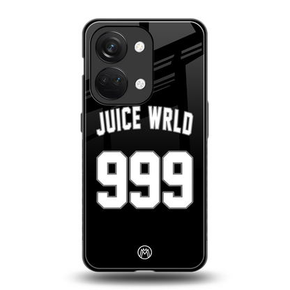 juice wrld 999 back phone cover | glass case for oneplus nord 3