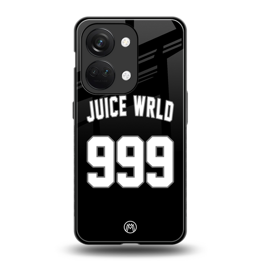 juice wrld 999 back phone cover | glass case for oneplus nord 3