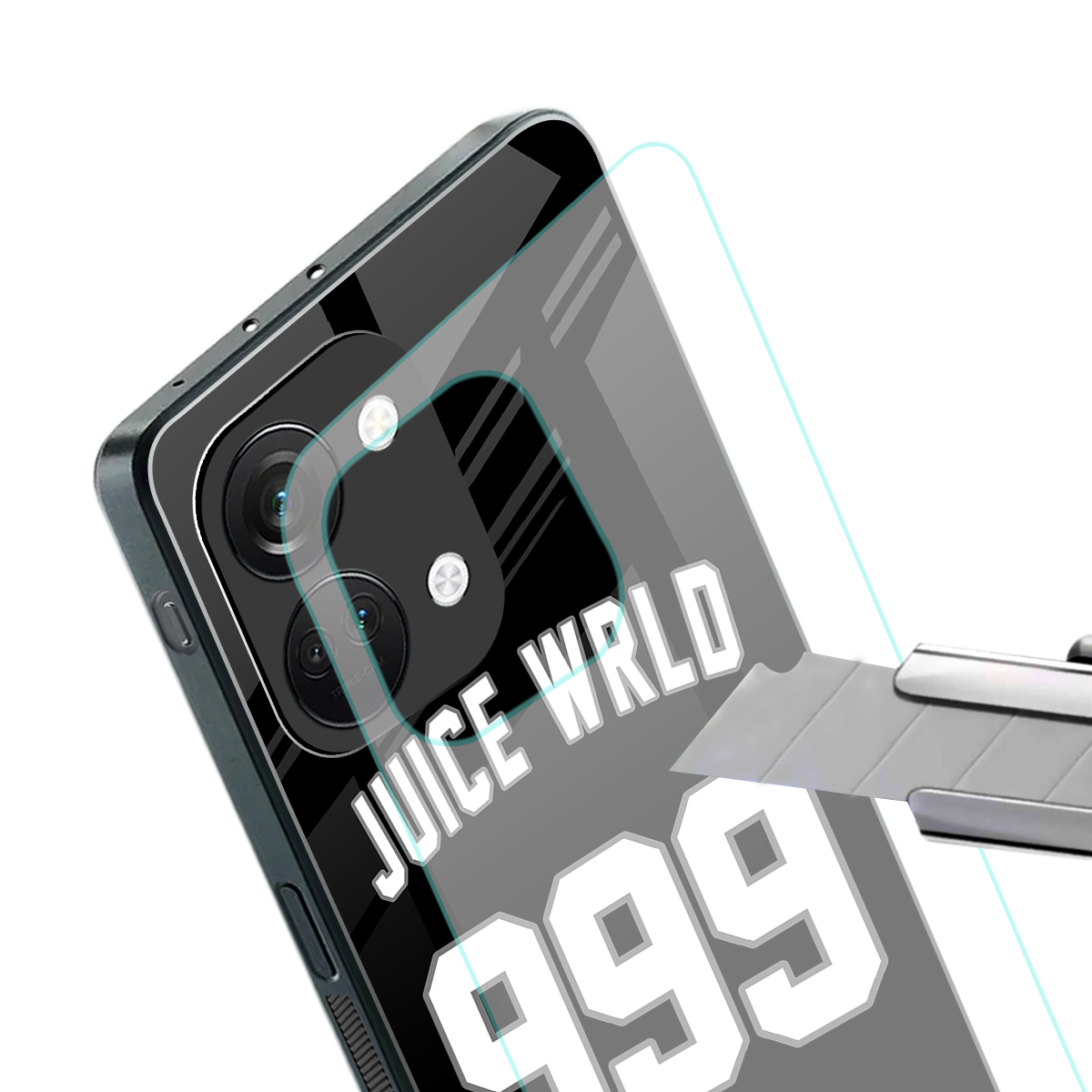 juice wrld 999 back phone cover | glass case for oneplus nord 3