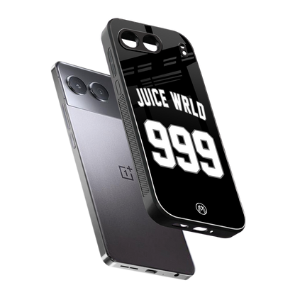 juice wrld 999 back phone cover | glass case for oneplus nord 4