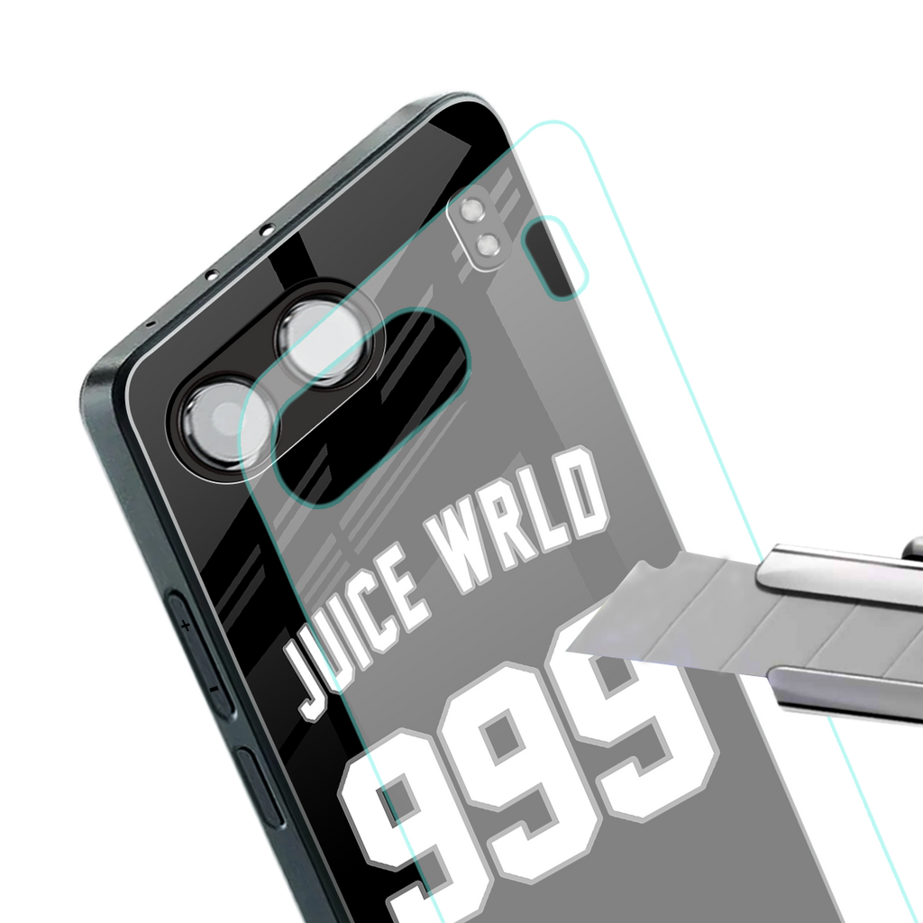juice wrld 999 back phone cover | glass case for oneplus nord 4