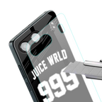 juice wrld 999 back phone cover | glass case for oneplus nord 4