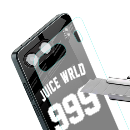 juice wrld 999 back phone cover | glass case for oneplus nord 4