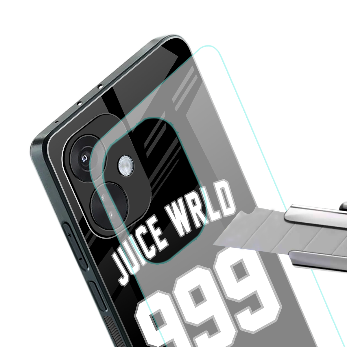 juice wrld 999 back phone cover | glass case for oneplus nord ce 3