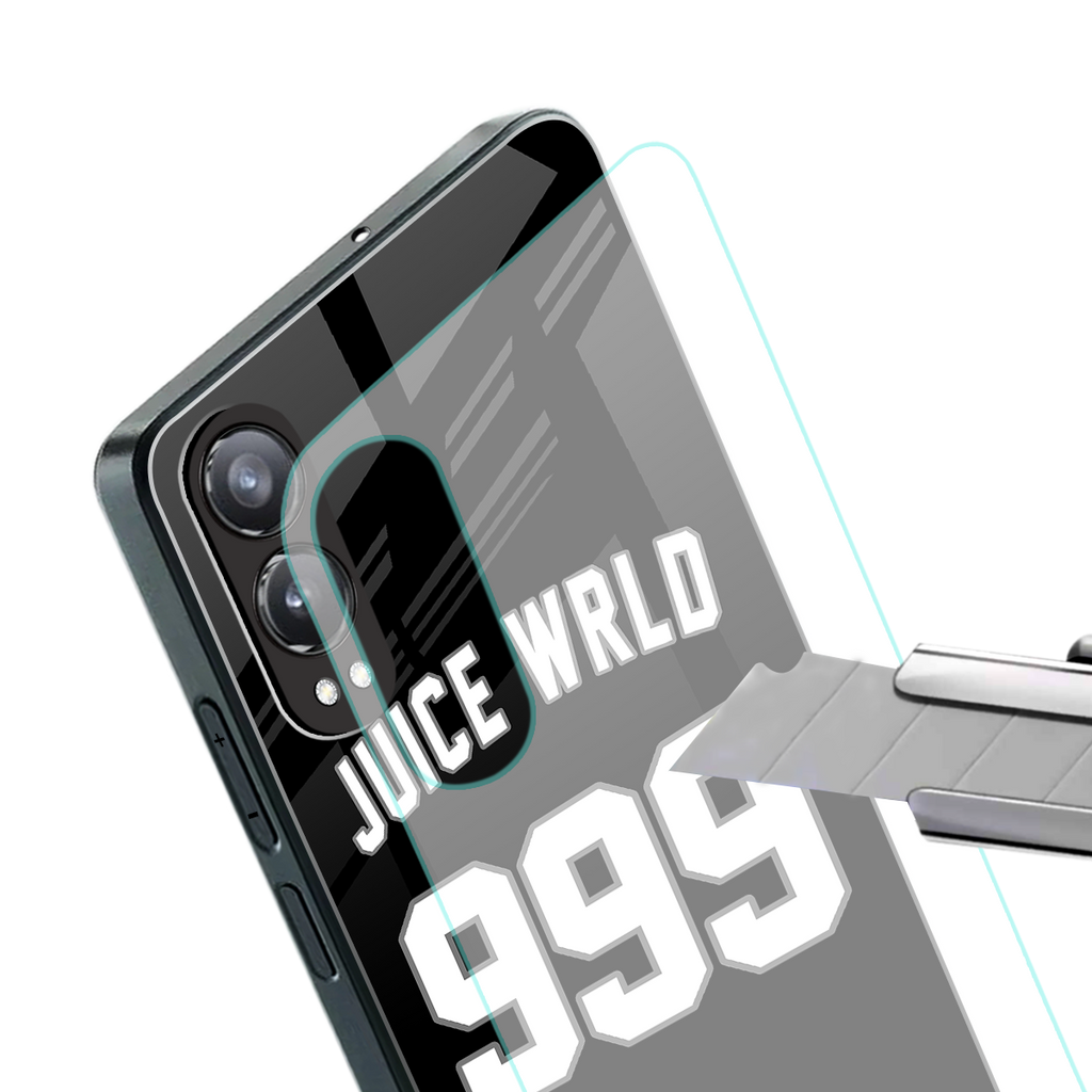 juice wrld 999 back phone cover | glass case for oneplus nord ce 4 lite